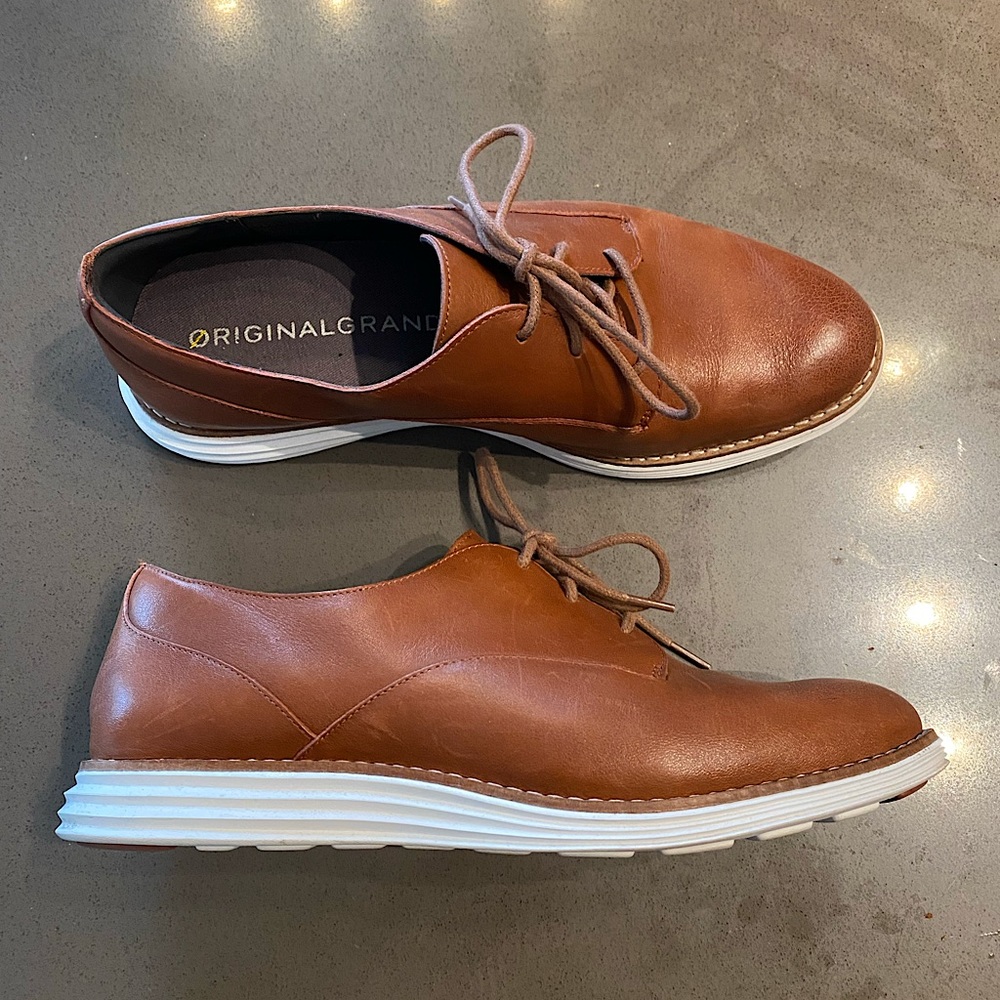 Cole Haan Leather Oxfords
